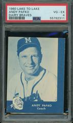 Andy Pafko Baseball Cards 1960 Lake to Lake Dairy Braves Prices