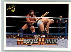 Hacksaw' Jim Duggan, Dino Bravo Wrestling Cards 1990 Classic WWF The History of Wrestlemania Prices