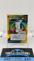 Kyle Lewis [Gold Prizm] #DS-KL Baseball Cards 2021 Panini Prizm Debut Signatures Prices