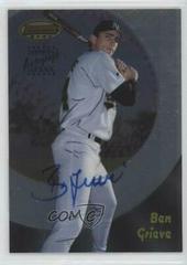 Ben Grieve #105 Baseball Cards 1998 Bowman's Best Prices