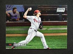 Aaron Nola #108 Baseball Cards 2021 Stadium Club Chrome Prices