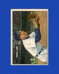 Eddie Lake Baseball Cards 1951 Bowman Prices