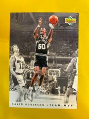 David Robinson Basketball Cards 1992 Upper Deck Team MVP's Prices