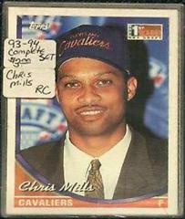 Chris Mills #148 Basketball Cards 1993 Topps Prices