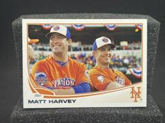 Matt Harvey [All Star Jersey] Baseball Cards 2013 Topps Update Prices