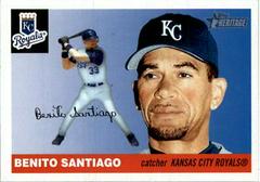Benito Santiago #333 Baseball Cards 2004 Topps Heritage Prices