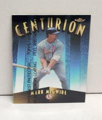 Mark McGwire Baseball Cards 1998 Finest Centurion Prices