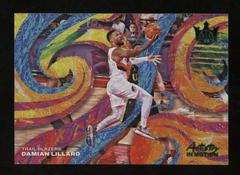 Damian Lillard [Jade] #23 Basketball Cards 2022 Panini Court Kings Artistry in Motion Prices