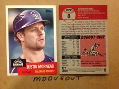 Justin Morneau #8 Baseball Cards 2016 Topps Archives Prices