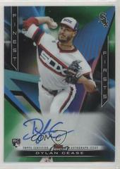 Dylan Cease [Green Refractor] #FFA-DC Baseball Cards 2020 Topps Finest Firsts Autographs Prices