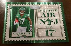 Garrett Wilson Football Cards 2022 Panini Certified Air Prices