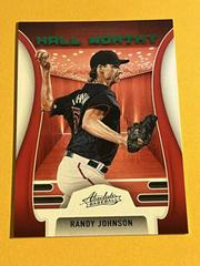 Randy Johnson [Retail Green] #HW-14 Baseball Cards 2022 Panini Absolute Hall Worthy Prices