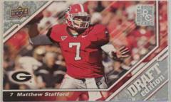 Matthew Stafford #3 Football Cards 2009 Upper Deck Draft Edition Prices