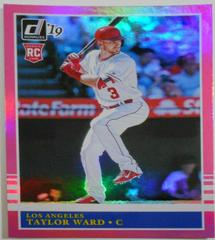 Taylor Ward [Holo Pink] Baseball Cards 2019 Panini Donruss Prices
