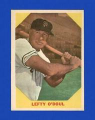 Lefty O'Doul #37 Baseball Cards 1960 Fleer Prices