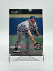 Greg Maddux [First Day Issue] #100 Baseball Cards 2023 Stadium Club Prices