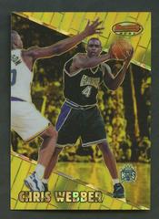Chris Webber [Atomic Refractor] Basketball Cards 1999 Bowman's Best Prices