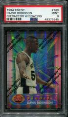 David Robinson [Refractor w/ Coating] Basketball Cards 1994 Finest Prices
