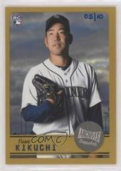 Yusei Kikuchi [Gold] Baseball Cards 2019 Topps Archives Snapshots Prices