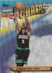 Shareef Abdur-Rahim #SB13 Basketball Cards 1998 Topps Season's Best Prices