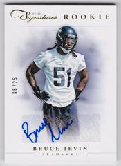 Bruce Irvin [Autograph Platinum] #236 Football Cards 2012 Panini Prime Signatures Prices