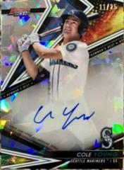 Cole Young [Atomic] #B22-CY Baseball Cards 2022 Bowman's Best of Autographs Prices