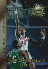 Wilt Chamberlain [Finest Refractor] #59 Basketball Cards 1996 Topps Stars Prices