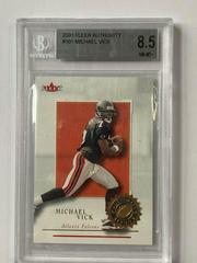 Michael Vick Football Cards 2001 Fleer Authority Prices