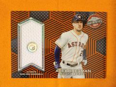 Alex Bregman [Orange] Baseball Cards 2023 Topps Chrome Authentics Relics Prices