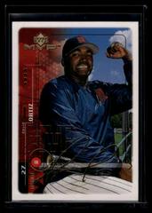 David Ortiz [Gold Script] #121 Baseball Cards 1999 Upper Deck MVP Prices