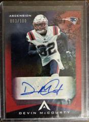 Devin McCourty Football Cards 2021 Panini Chronicles Ascension Autographs Prices