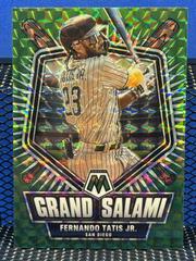 Fernando Tatis Jr. [Green] Baseball Cards 2022 Panini Mosaic Grand Salami Prices