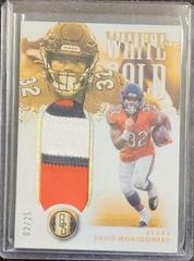 David Montgomery [Prime] #WG-DMO Football Cards 2022 Panini Gold Standard White Relics Prices