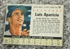 Luis Aparicio [Hand Cut] Baseball Cards 1961 Post Cereal Prices