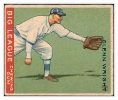 Glenn Wright #77 Baseball Cards 1933 World Wide Gum Prices