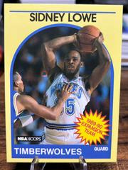 Sidney Lowe Basketball Cards 1990 Hoops Superstars Prices