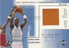 Michael Jordan Basketball Cards 2001 Upper Deck Ovation MJ UNC Memorabilia Prices