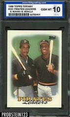 Pirates Leaders [B. Bonds, B. Bonilla] Baseball Cards 1988 Topps Tiffany Prices