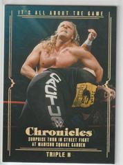 Triple H #HHH-10 Wrestling Cards 2022 Panini Chronicles WWE It's All About the Game Prices