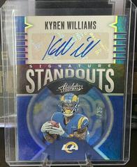 Kyren Williams [Blue] #SS-14 Football Cards 2023 Panini Absolute Signature Standouts Prices