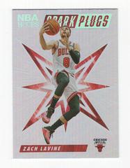 Zach LaVine #12 Basketball Cards 2022 Panini Hoops Spark Plugs Prices