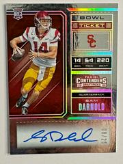 Sam Darnold [Bowl Autograph] Football Cards 2018 Panini Contenders Draft Picks Prices
