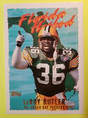 LeRoy Butler #14 Football Cards 1995 Topps Florida Hot Bed Prices