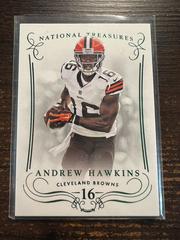 Andrew Hawkins [Century Numbers] Football Cards 2014 Panini National Treasures Prices