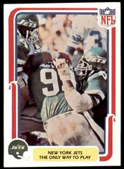 New York Jets [The Only Way to Play] Football Cards 1980 Fleer Team Action Prices