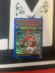 Patrick Mahomes II [Blue] Football Cards 2021 Panini Contenders Optic Winning Ticket Prices