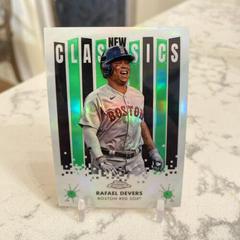 Rafael Devers [Green] Baseball Cards 2022 Topps Chrome New Classics Prices