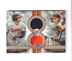 Gunnar Henderson / Adley Rutschman [Dual Player] #DR2-RH Baseball Cards 2024 Topps Tribute Dual Relic Prices