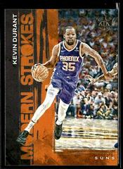 Kevin Durant #9 Basketball Cards 2023 Panini Court Kings Modern Strokes Prices