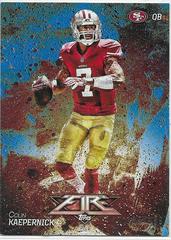 Colin Kaepernick [Blue] #6 Football Cards 2014 Topps Fire Prices